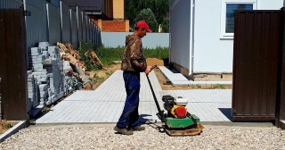 Устройство въезда на участок Майкоп, цена от 51127 руб.